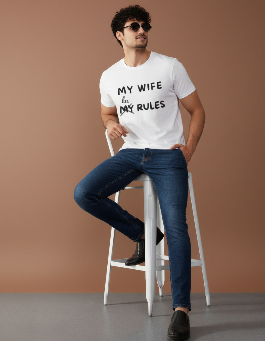 My wife, Her rules