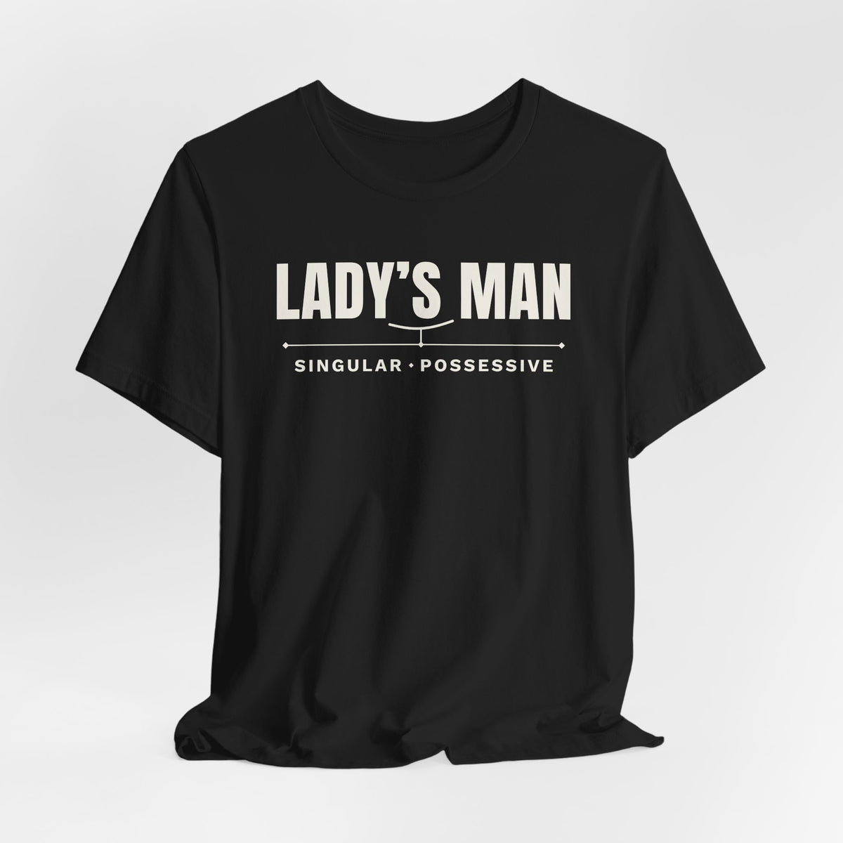 Lady's Man men's T-shirt, view 3