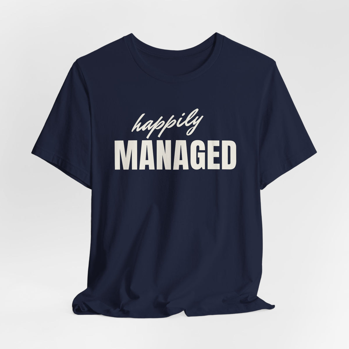 Happily Managed men's T-shirt, view 6