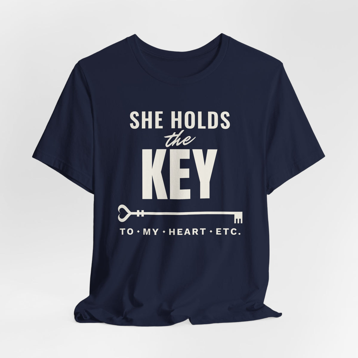 She Holds the Key men's T-shirt, view 6
