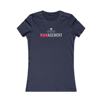 Management women's T-shirt in Navy