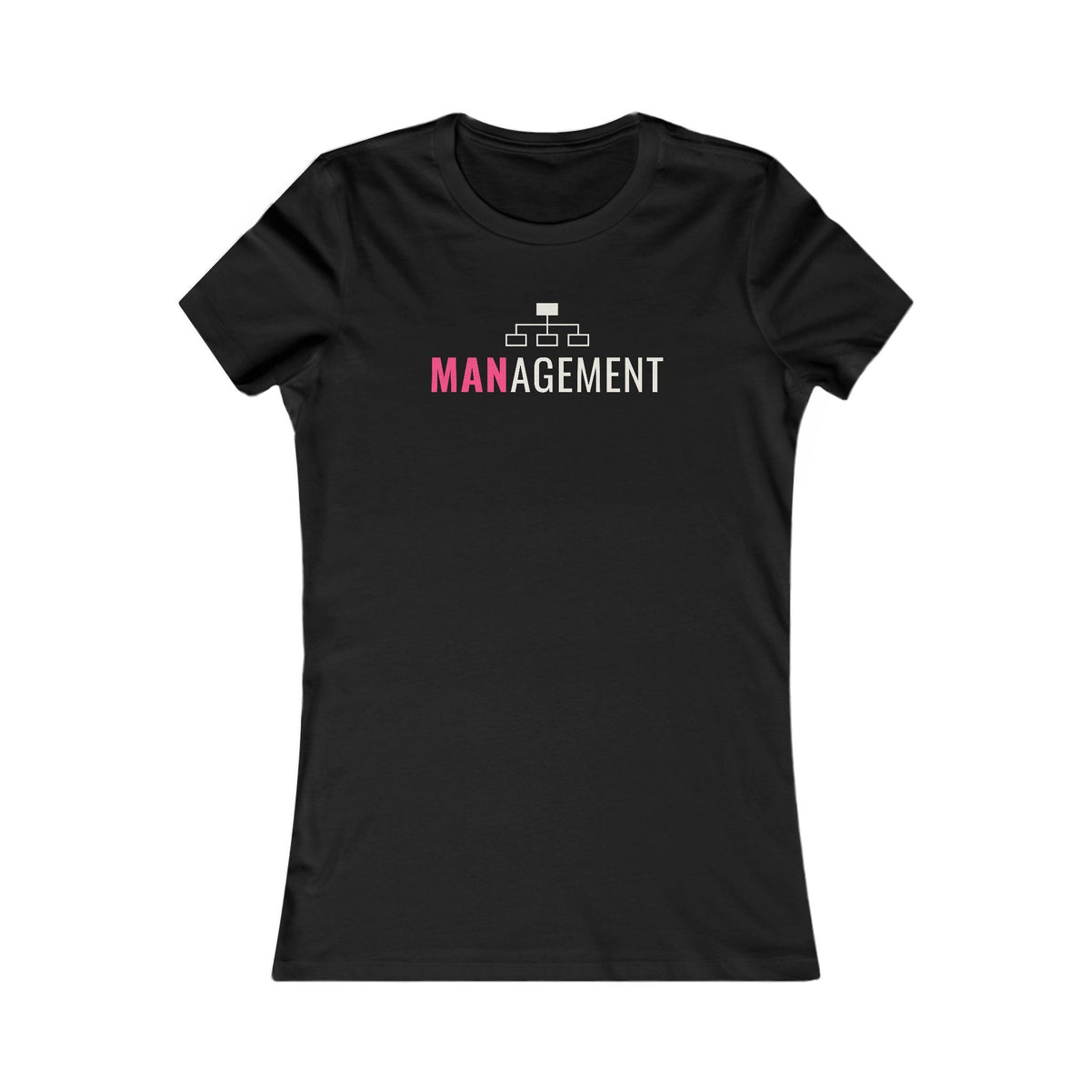 Management women's T-shirt in Black