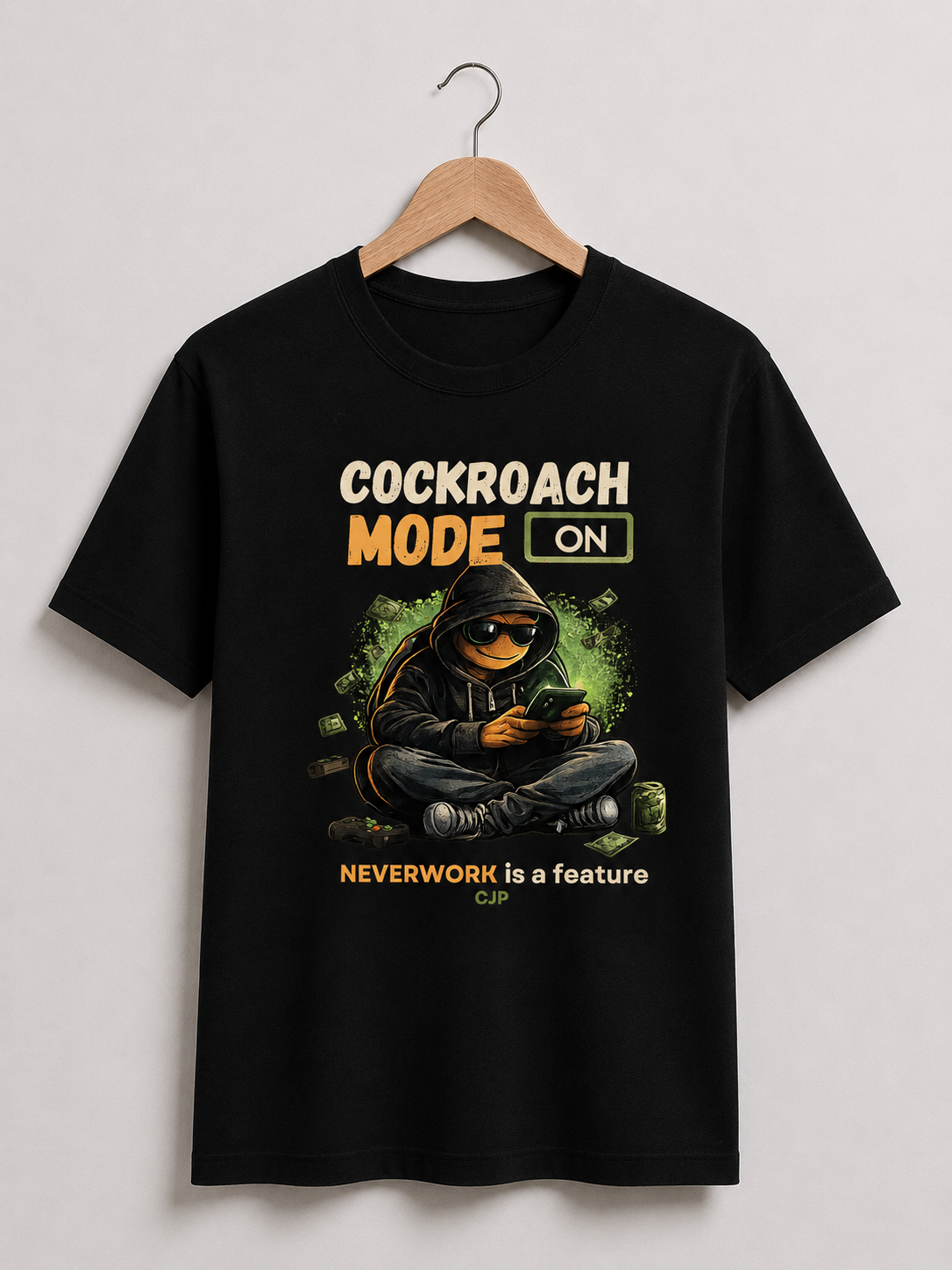 Cockroach Mode On — Men's Tee