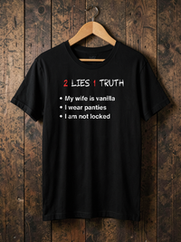 2 Lies, 1 Truth — on hanger [kk-ai-shoot]