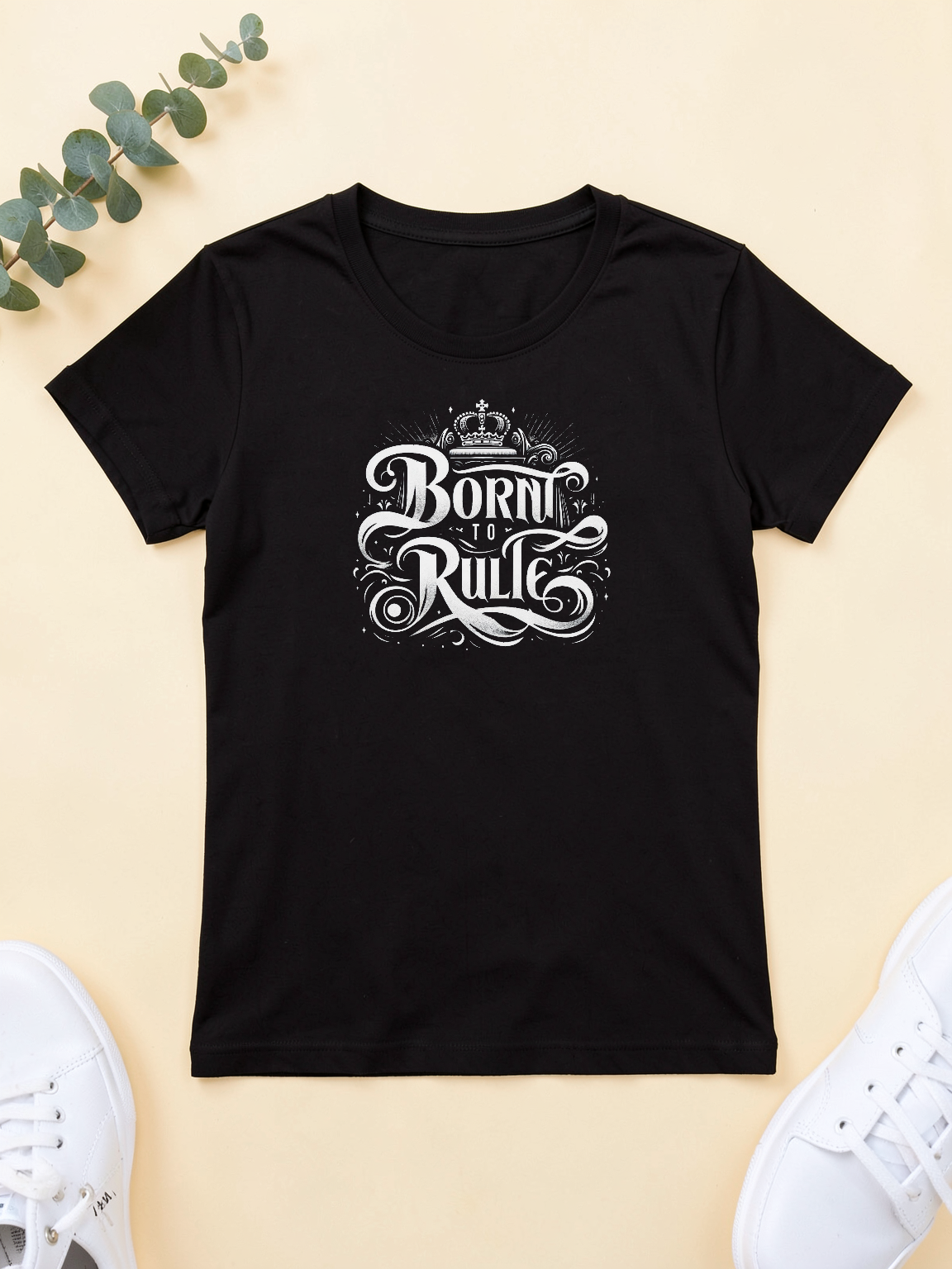 Born to Rule — flat lay [kk-ai-shoot]