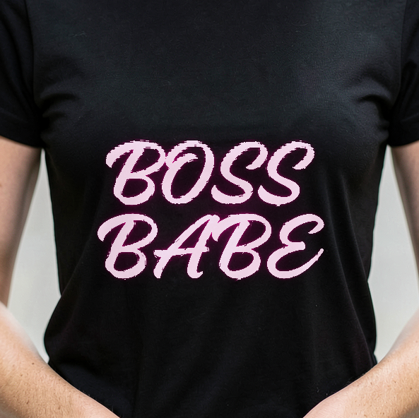 Boss Babe — print detail [kk-ai-shoot]