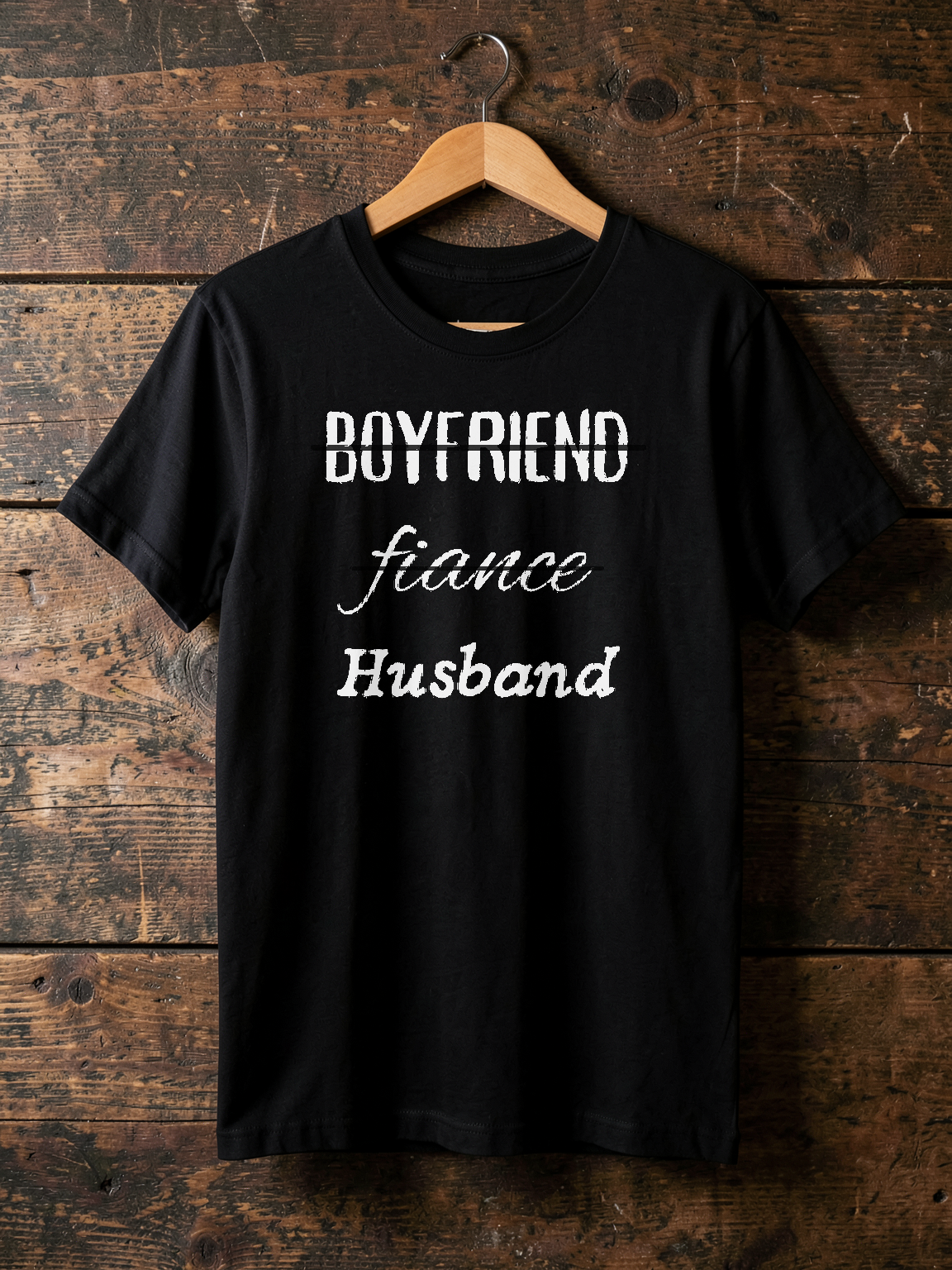 Boyfriend, Fiance, Husband — on hanger [kk-ai-shoot]