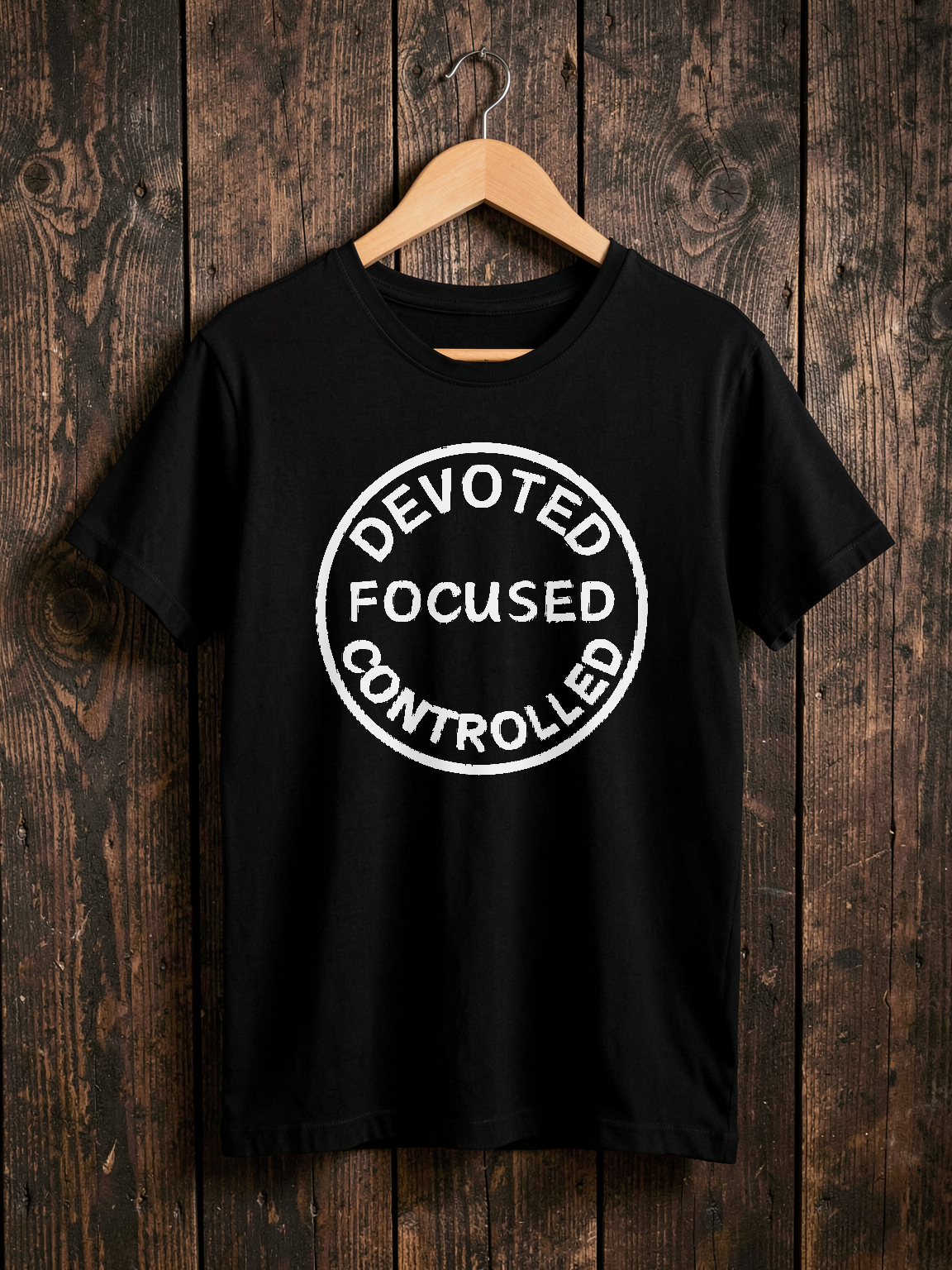 Devoted, Focused, Controlled — on hanger [kk-ai-shoot]