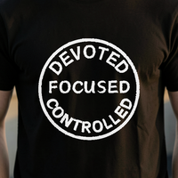 Devoted, Focused, Controlled — print detail [kk-ai-shoot]