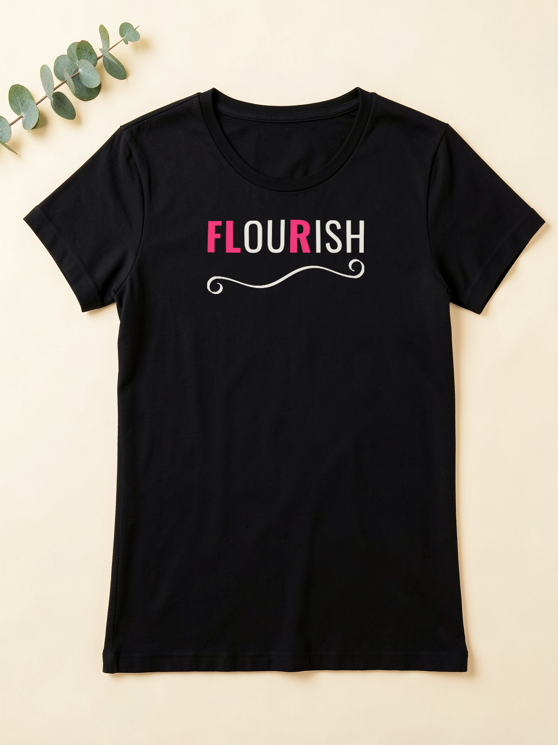 Flourish — flat lay [kk-ai-shoot]