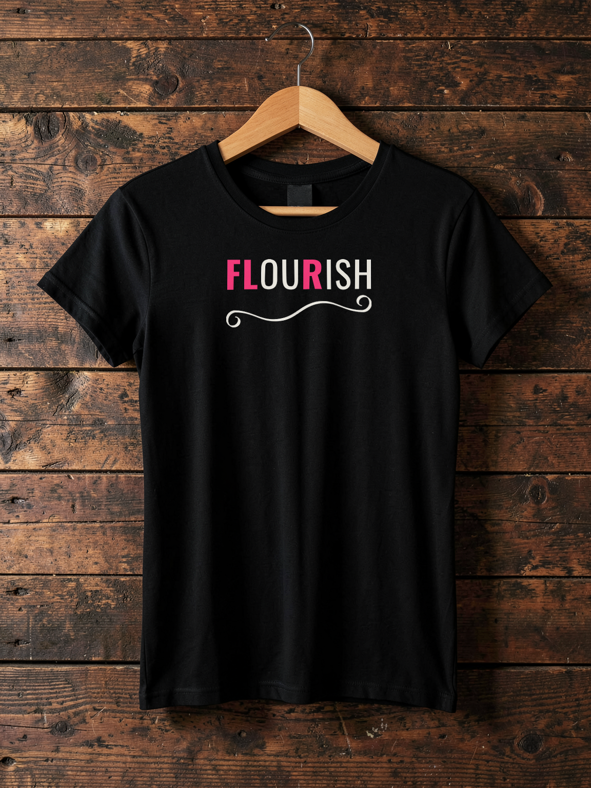 Flourish — on hanger [kk-ai-shoot]