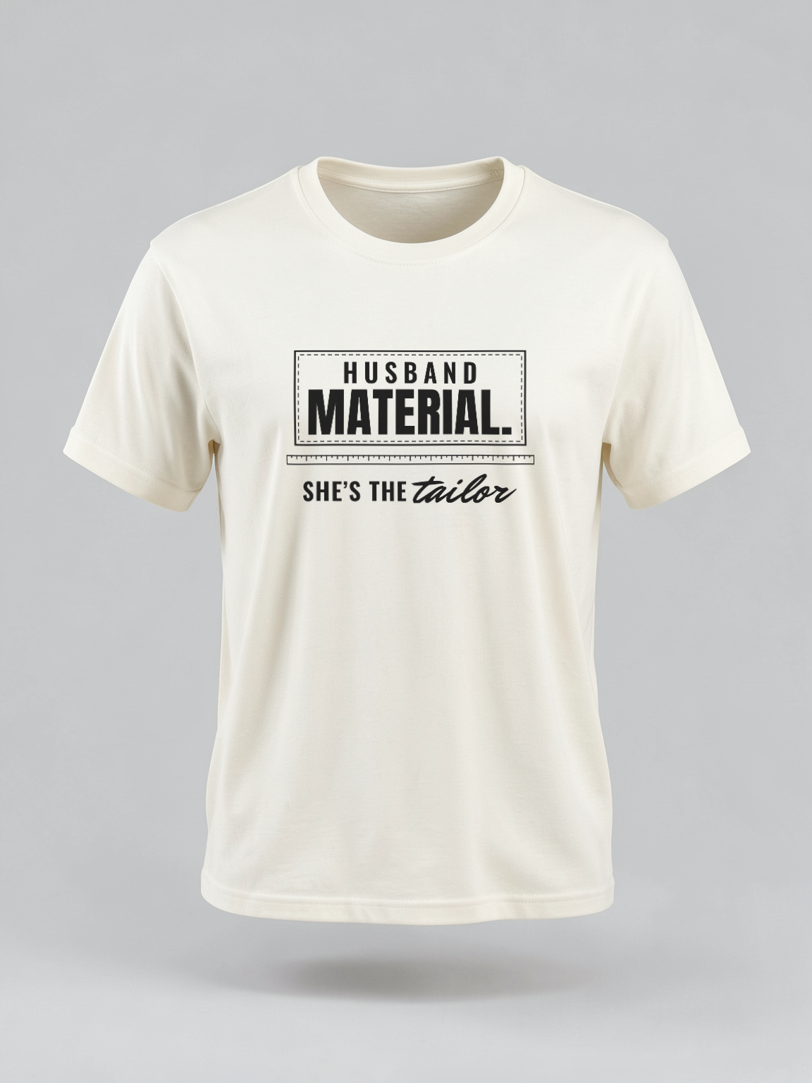 Husband Material. She's the Tailor. — garment fit [kk-ai-shoot]