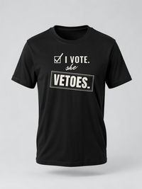 I Vote. She Vetoes. — garment fit [kk-ai-shoot]
