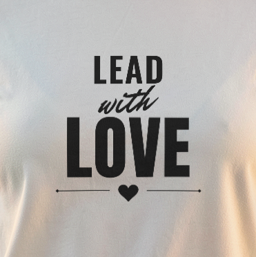 Lead With Love — print detail [kk-ai-shoot]