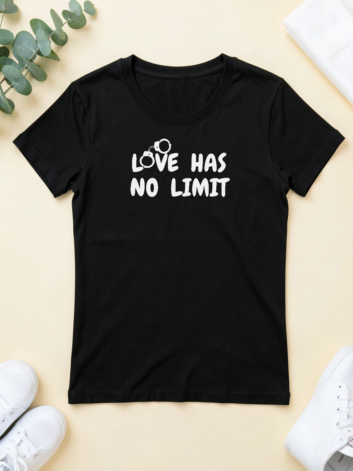 Love Has No Limit (Hers) — flat lay [kk-ai-shoot]
