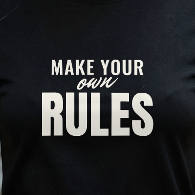 Make Your Own Rules — print detail [kk-ai-shoot]