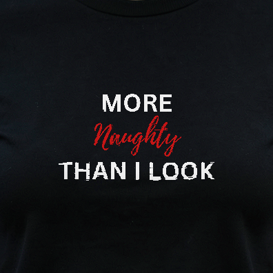 More Naughty Than I Look — print detail [kk-ai-shoot]