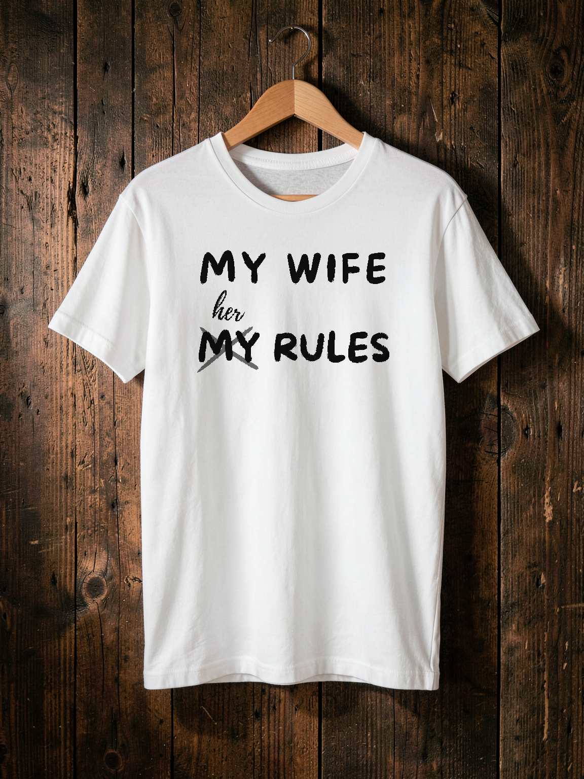 My Wife, Her Rules — on hanger [kk-ai-shoot]
