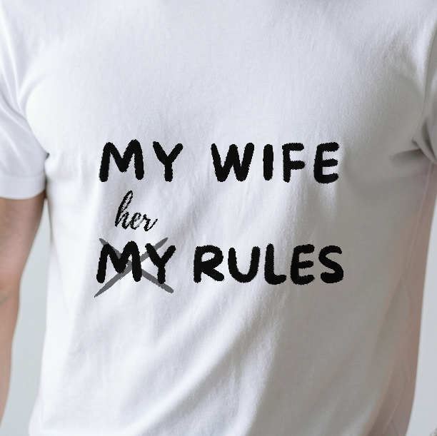 My Wife, Her Rules — print detail [kk-ai-shoot]