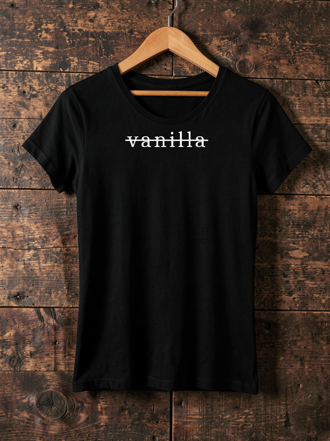 Not Vanilla — on hanger [kk-ai-shoot]