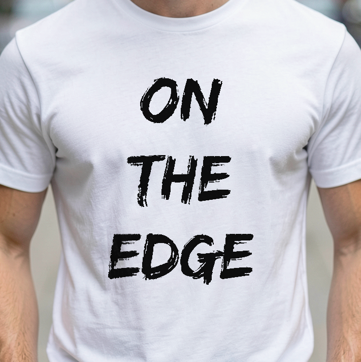 On the Edge — print detail [kk-ai-shoot]