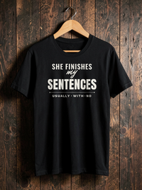 She Finishes My Sentences — on hanger [kk-ai-shoot]