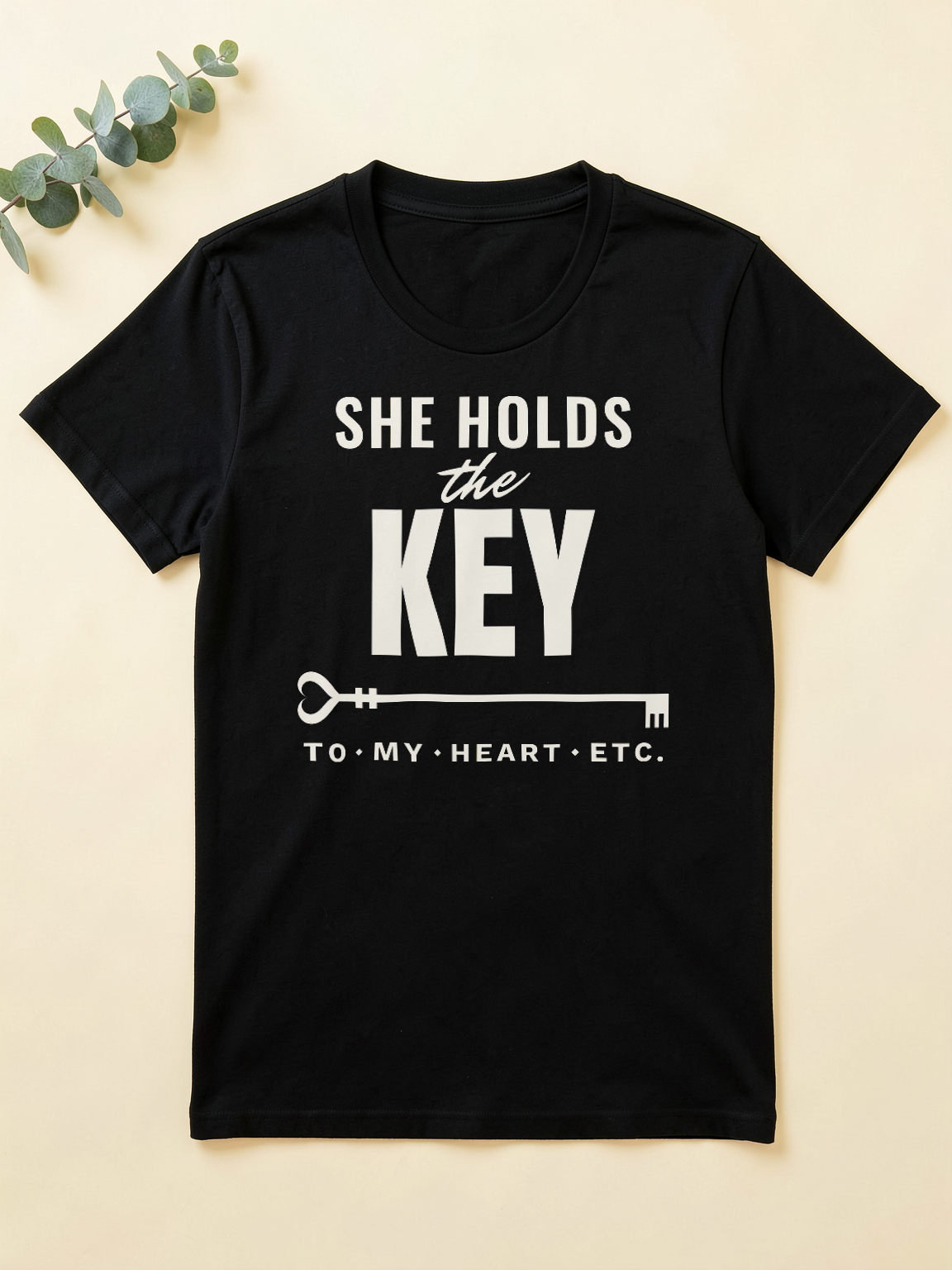 She Holds the Key — flat lay [kk-ai-shoot]