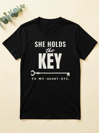 She Holds the Key — flat lay [kk-ai-shoot]