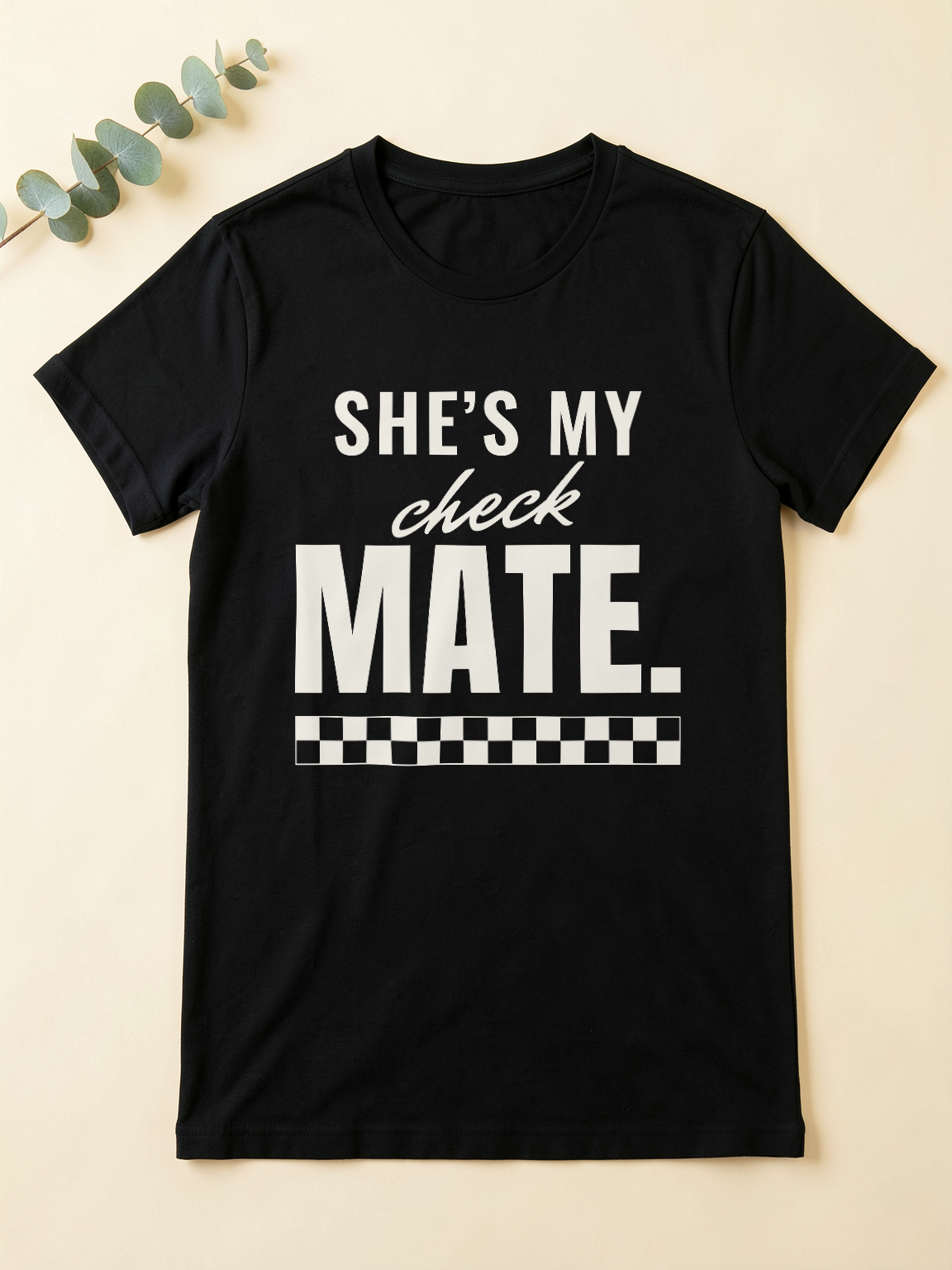 She's My Checkmate — flat lay [kk-ai-shoot]