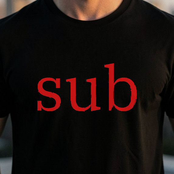 Sub — print detail [kk-ai-shoot]