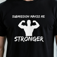 Submission Makes Me Stronger — print detail [kk-ai-shoot]