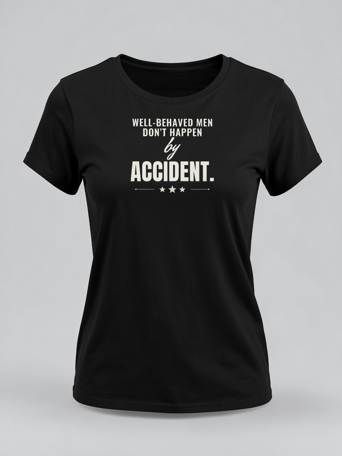 Well-Behaved Men Don't Happen by Accident — garment fit [kk-ai-shoot]