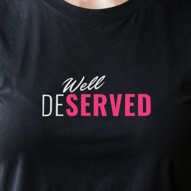 Well Deserved — print detail [kk-ai-shoot]