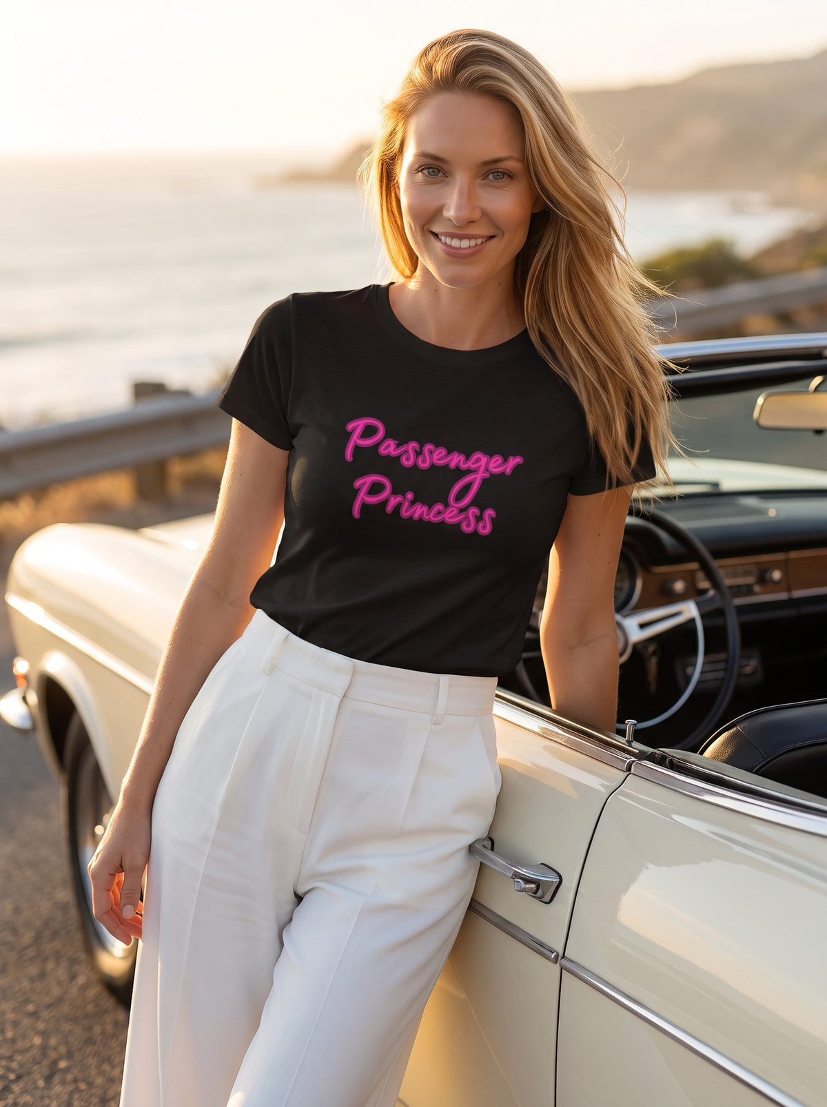 Passenger Princess tee in Black — lifestyle [kk-studio]